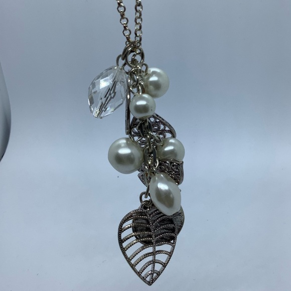 Fashion Necklace Silver Tone ( 3 for $20 ) - Picture 2 of 4
